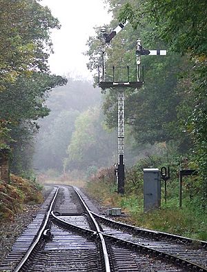 Churnet Valley Railway at Consall Forge, Staffordshire - geograph.org.uk - 604511