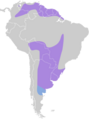 Ciconia maguari map