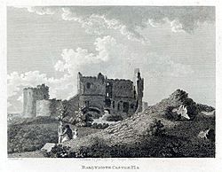 The castle in the 1790s
