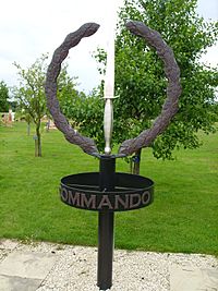 Commandos memorial at National Memorial Arboretum.JPG