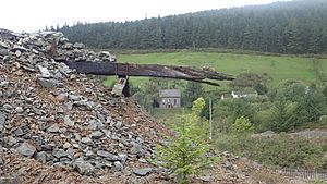 Cwmsymlog Mine and Village