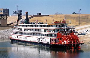 The Delta Queen in Memphis, Tennessee in May 2003