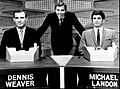 Dennis Weaver Gene Rayburn Michael Landon Match Game 1964