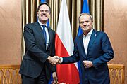 Donald Tusk met with NATO SG Mark Rutte in Warsaw (2024) 1