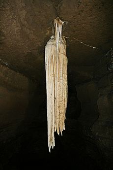 Doolin cave stalactite