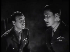 Errol Flynn and David Niven in The Dawn Patrol (1938 film) 02