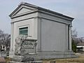 Family mausoleum at WCH Cemetery