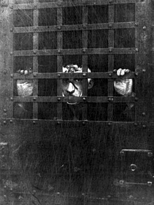 First photograph of Leon F. Czolgosz, the assassin of President William McKinley, in jail