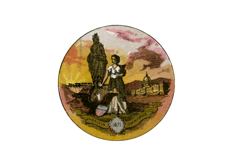 Flag of Washington, D.C. (1888)