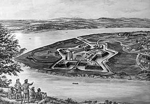 Fort Pitt in 1776