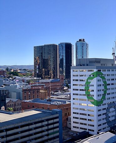 Fortiude Valley from Eleven Rooftop Bar, Fortiude Valley, Brisbane, 03.jpg