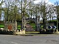 Gates to Carrowdore Castle - geograph.org.uk - 703012
