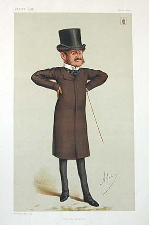 George Orby Wombwell by Ape