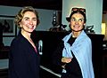 Hillary Rodham Clinton and Jacqueline Kennedy Onassis