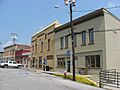Hustonville Street on Courthouse Square in Liberty