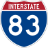 Interstate 83 marker