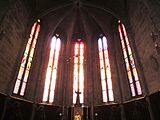 Iglesia de San Francisco - Vidrieras Altar Mayor (Pontevedra)