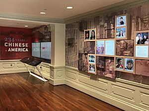 Interactive Displays in the Chinese American Museum DC Lobby