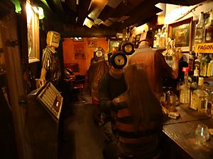 Interior view of The Beanery by Edward Kienholz