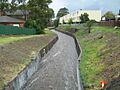 Iron Cove Creek looking downstream from John St