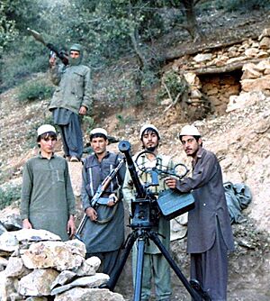 Jamiat e-Islami in Shultan Valley 1987 with Dashaka