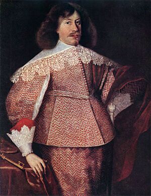 Januš Radzivił. Януш Радзівіл (B. Strobel, 1634)