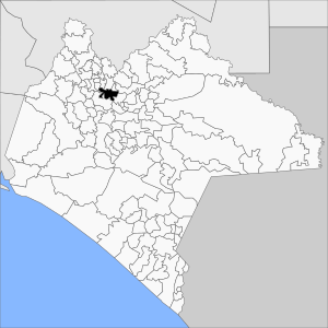 Municipality of Jitotol in Chiapas