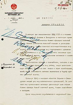 Katyn - decision of massacre p1