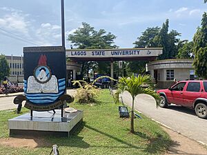 Lagos state university gate