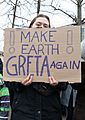 Make the Earth Greta again, Berlin, 08.02.2019 (cropped)