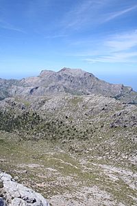 Rocky mountain landscape