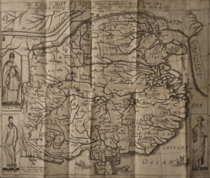 Map of China, Webb (1678)