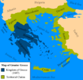Map of Greater Greece