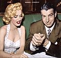 Marilyn Monroe Joe DiMaggio January 1954
