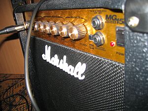Marshall MG15DFX guitar amplifier