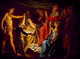 Matthias Stom - The Judgment of Solomon - 70.15 - Museum of Fine Arts