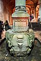 Medusa Head at Basilica Cistern, Istanbul, Turkey (Ank Kumar) 03