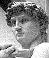 Michelangelo's David - Floyd-Steinberg