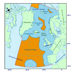 NEAFC Map of Regulatory Area