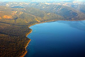 North Lake Tahoe Aerial photo D Ramey Logan