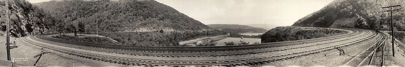 Pennsylvania Railroad Co original stock certificate with Altoona horseshoe curve 