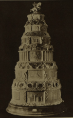 Peek Freans and Co. wedding cake for Princess Elizabeth and Philip Mountbatten in 1947