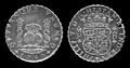 Philip V Coin silver, 8 Reales Mexico