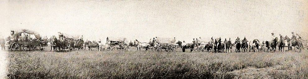 Pioneer Days Pagent - Stirling, Alberta - July 24, 1930
