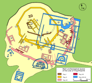 Plan Troy-Hisarlik-en