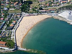 Playa de luanco - panoramio