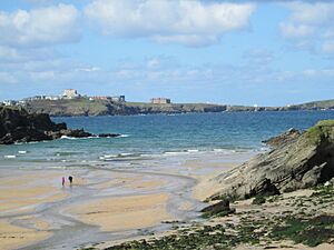 Porth Beach April 2016