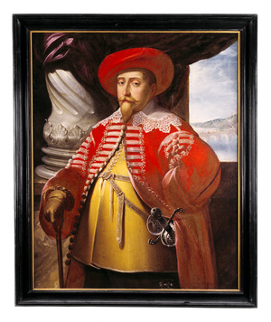 Porträtt. Gustav II Adolf. Merian - Skoklosters slott - 56372
