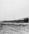 Promontory Point, the spot where the track layers met and laid the last rail. Elevation 4,905 feet. Box Elder County... - NARA - 517298