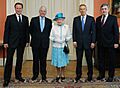 Queen Elizabeth II with her British Prime Ministers, Diamond Jubilee 2012
